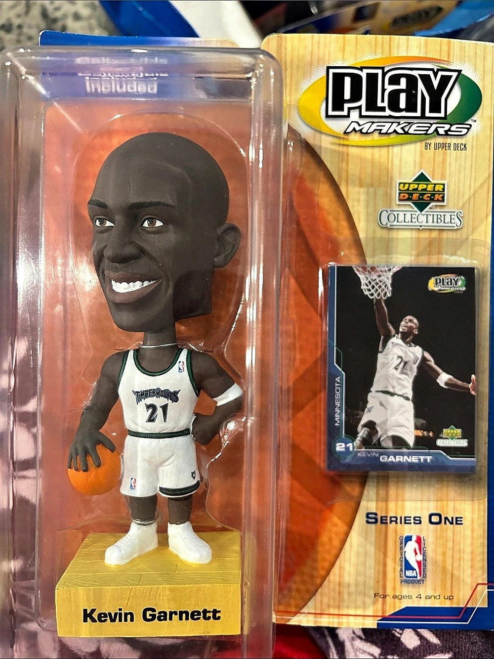 Upper Deck Kevin Garnett Play Makers Series One Bobblehead